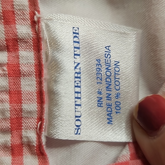 Southern Tide Skipjack mens checkered shorts, size 32 - Picture 7 of 11